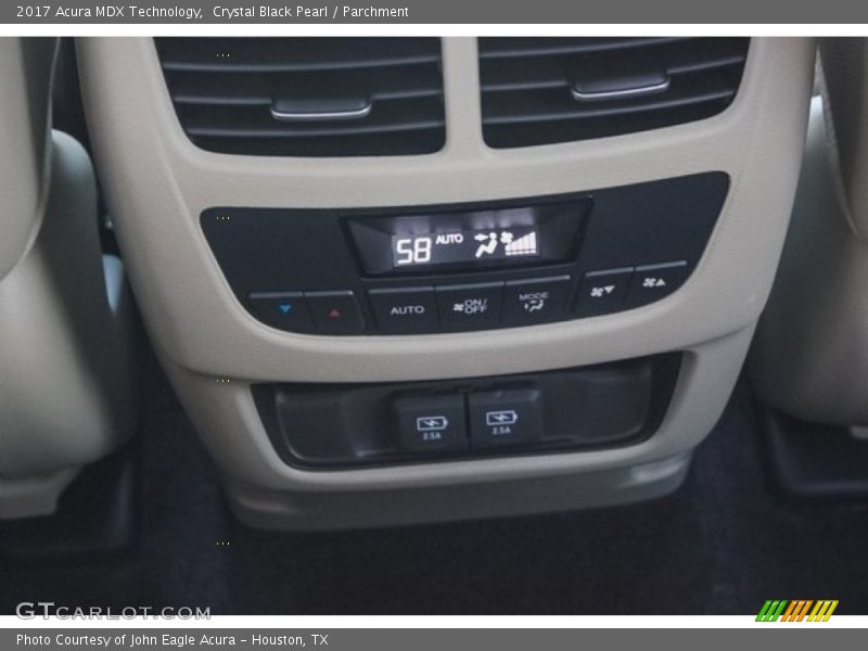 Crystal Black Pearl / Parchment 2017 Acura MDX Technology