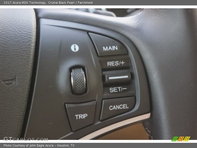 Crystal Black Pearl / Parchment 2017 Acura MDX Technology