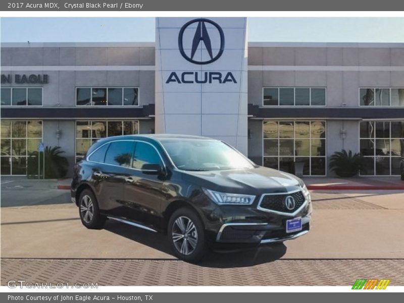 Crystal Black Pearl / Ebony 2017 Acura MDX