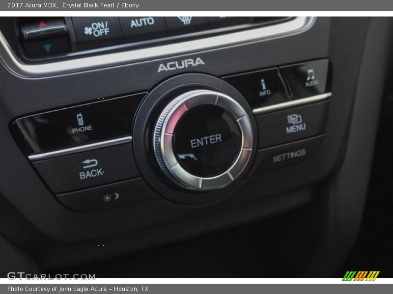 Crystal Black Pearl / Ebony 2017 Acura MDX