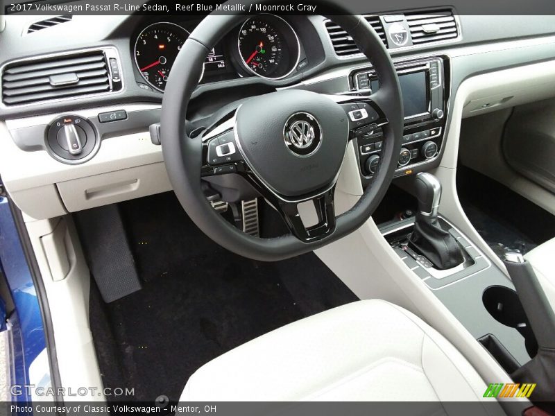  2017 Passat R-Line Sedan Moonrock Gray Interior