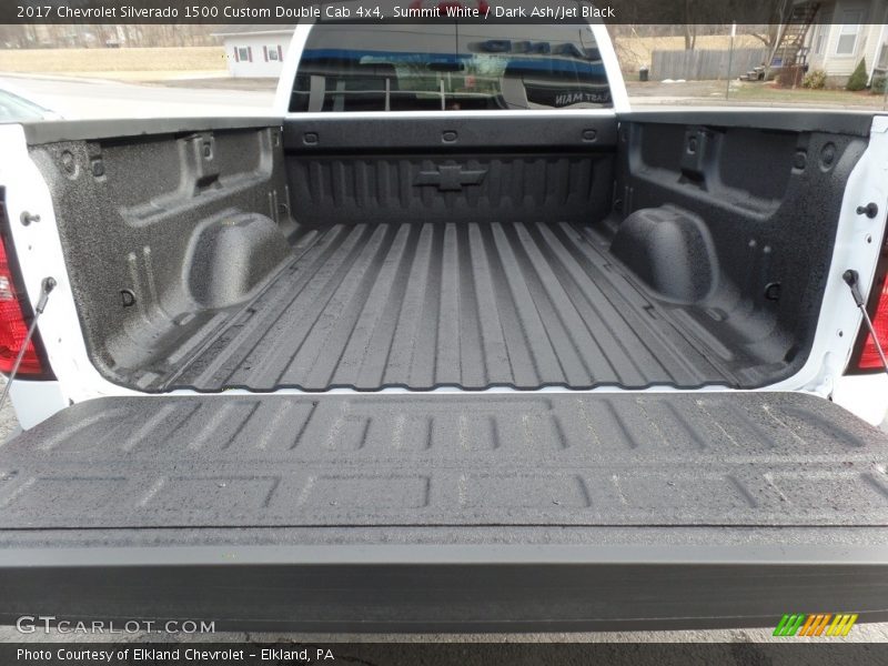 Summit White / Dark Ash/Jet Black 2017 Chevrolet Silverado 1500 Custom Double Cab 4x4
