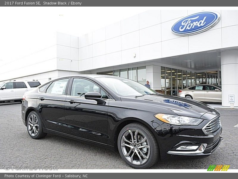 Shadow Black / Ebony 2017 Ford Fusion SE