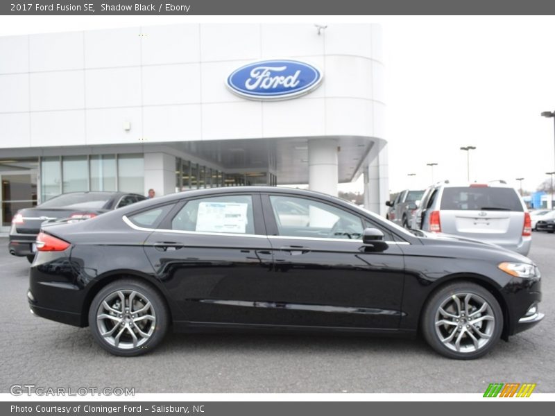 Shadow Black / Ebony 2017 Ford Fusion SE