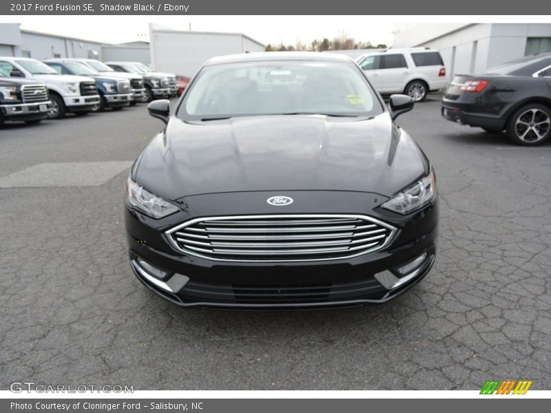 Shadow Black / Ebony 2017 Ford Fusion SE