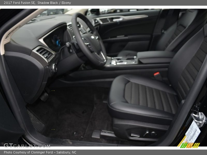 Shadow Black / Ebony 2017 Ford Fusion SE