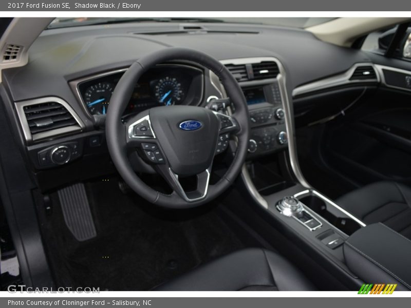 Shadow Black / Ebony 2017 Ford Fusion SE