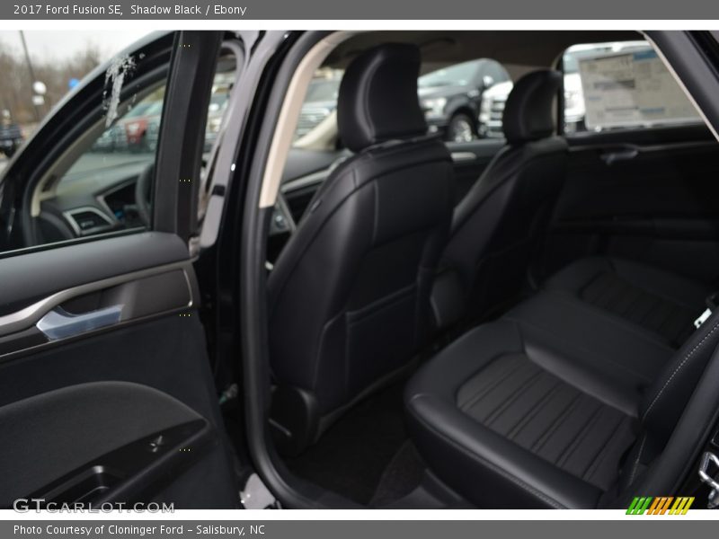 Shadow Black / Ebony 2017 Ford Fusion SE