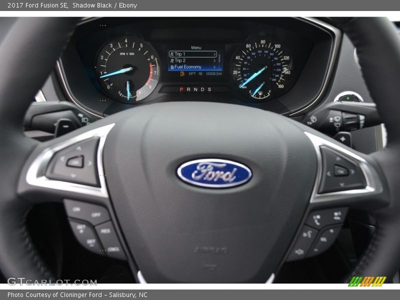 Shadow Black / Ebony 2017 Ford Fusion SE