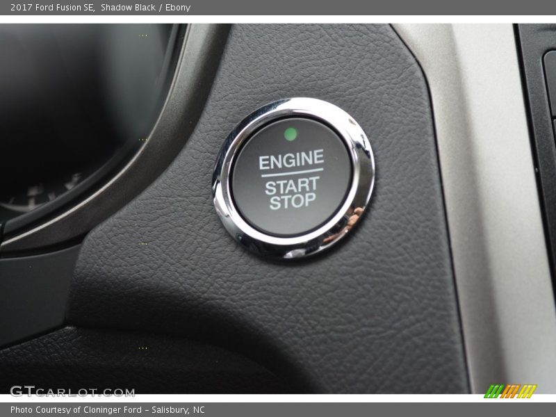 Shadow Black / Ebony 2017 Ford Fusion SE