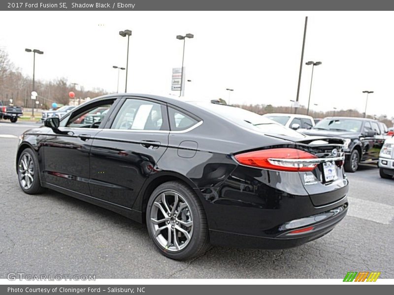 Shadow Black / Ebony 2017 Ford Fusion SE