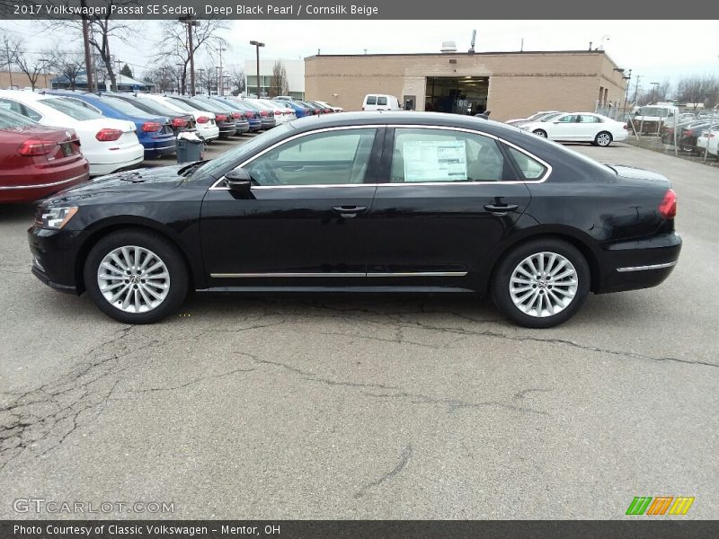  2017 Passat SE Sedan Deep Black Pearl