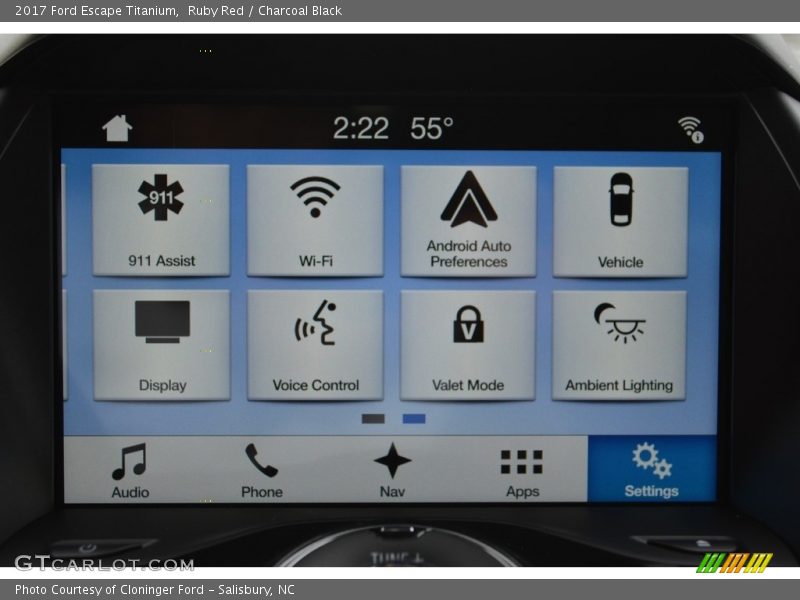 Ruby Red / Charcoal Black 2017 Ford Escape Titanium