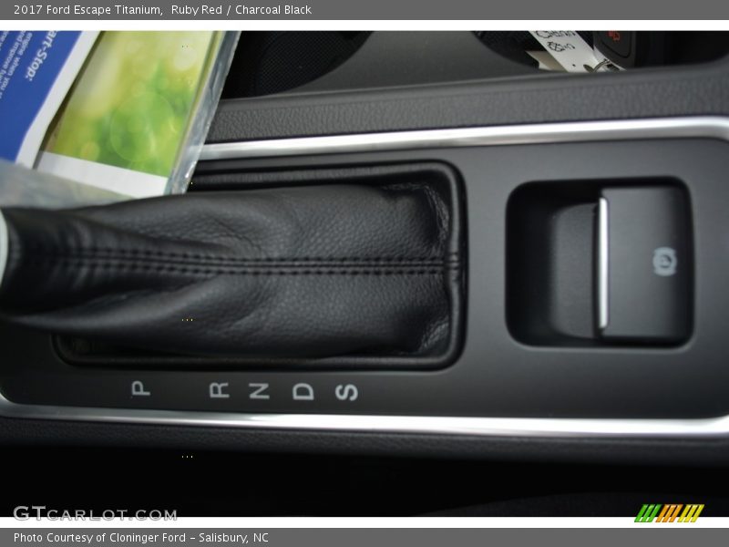 Ruby Red / Charcoal Black 2017 Ford Escape Titanium