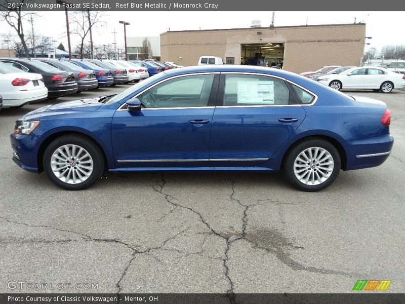  2017 Passat SE Sedan Reef Blue Metallic