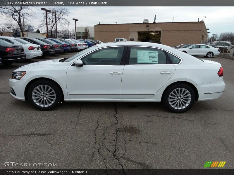 2017 Passat SE Sedan Pure White