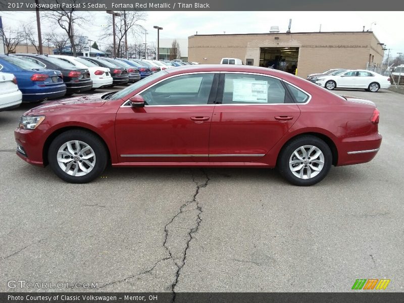  2017 Passat S Sedan Fortana Red Metallic