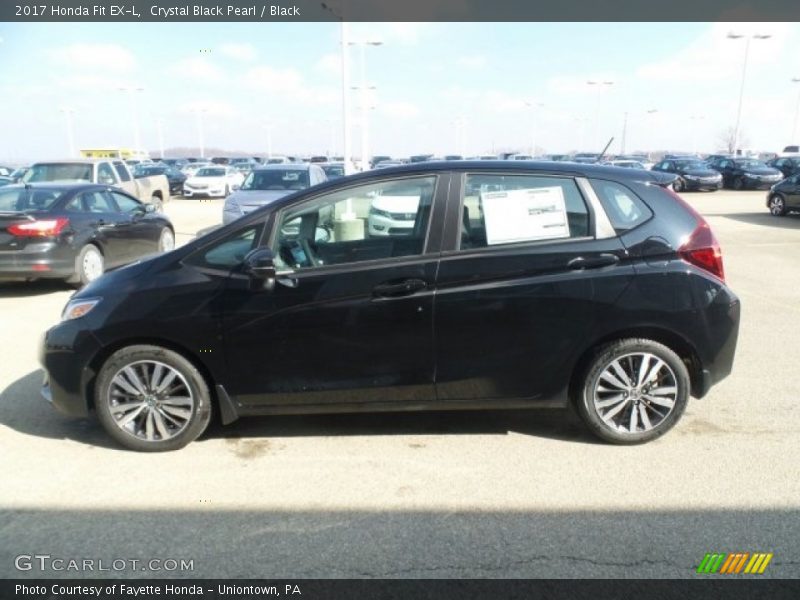 2017 Fit EX-L Crystal Black Pearl