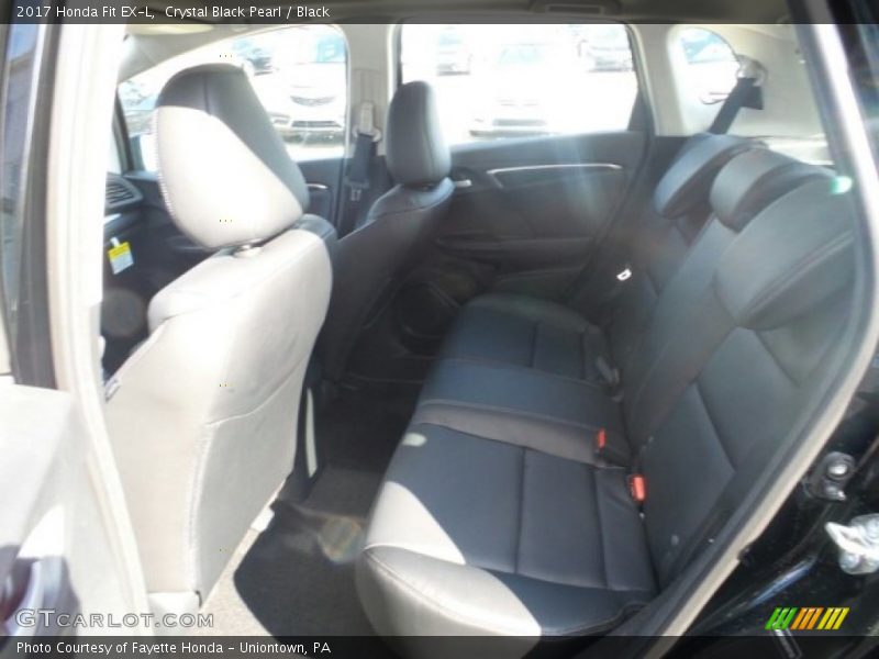 Crystal Black Pearl / Black 2017 Honda Fit EX-L