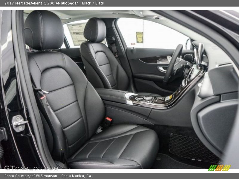  2017 C 300 4Matic Sedan Black Interior