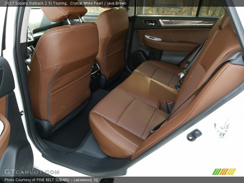 Rear Seat of 2017 Outback 2.5i Touring