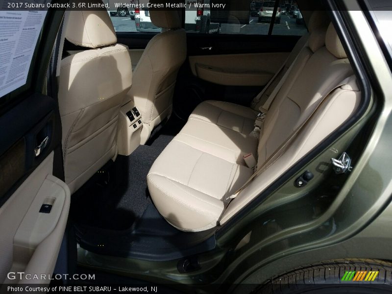 Wilderness Green Metallic / Warm Ivory 2017 Subaru Outback 3.6R Limited