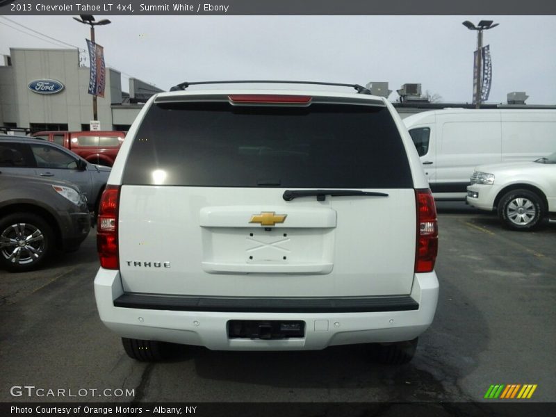 Summit White / Ebony 2013 Chevrolet Tahoe LT 4x4