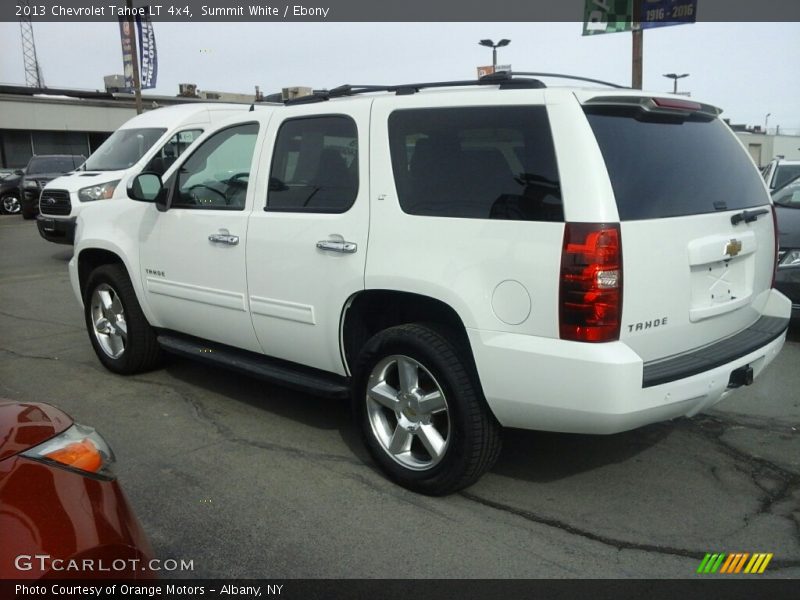 Summit White / Ebony 2013 Chevrolet Tahoe LT 4x4