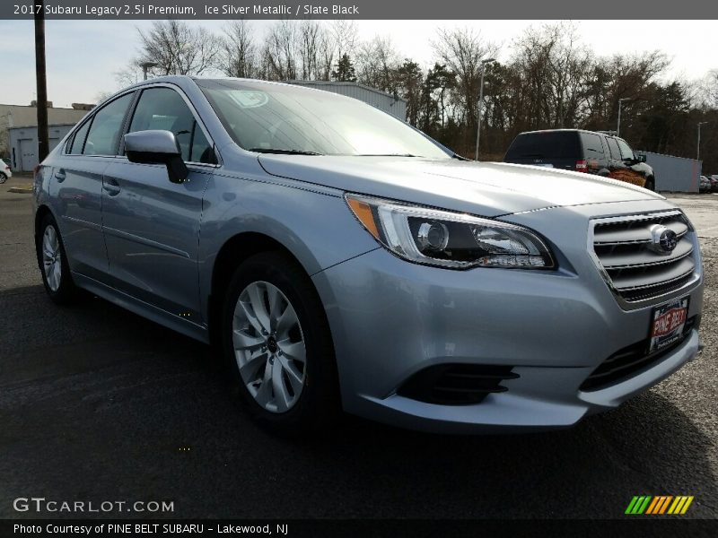 Ice Silver Metallic / Slate Black 2017 Subaru Legacy 2.5i Premium