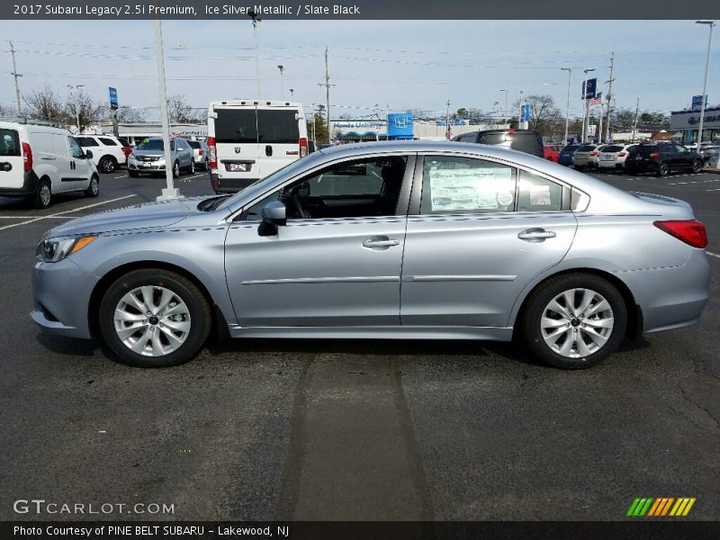 Ice Silver Metallic / Slate Black 2017 Subaru Legacy 2.5i Premium