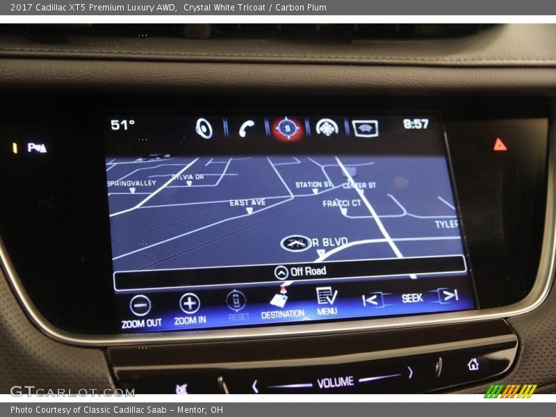 Navigation of 2017 XT5 Premium Luxury AWD