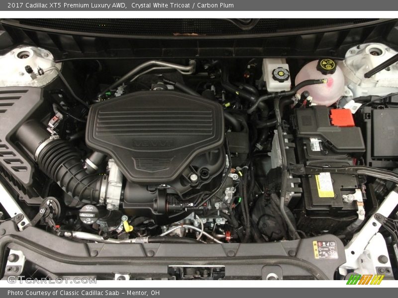  2017 XT5 Premium Luxury AWD Engine - 3.6 Liter DI DOHC 24-Valve VVT V6