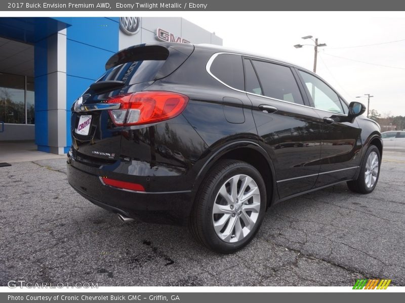 Ebony Twilight Metallic / Ebony 2017 Buick Envision Premium AWD