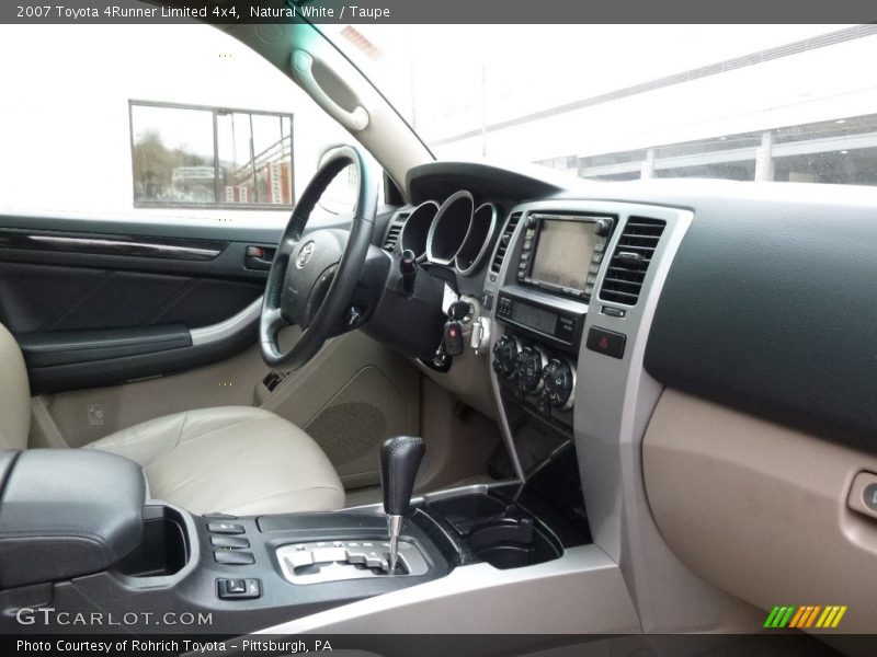 Natural White / Taupe 2007 Toyota 4Runner Limited 4x4
