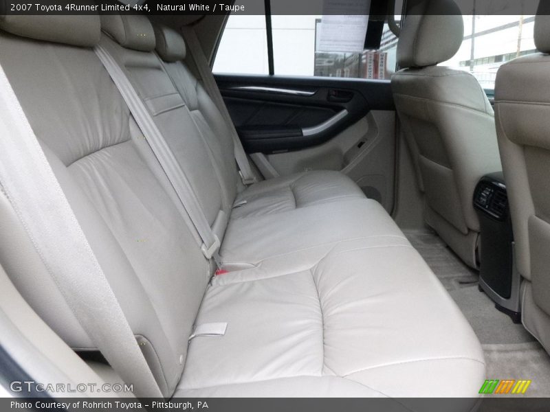 Natural White / Taupe 2007 Toyota 4Runner Limited 4x4