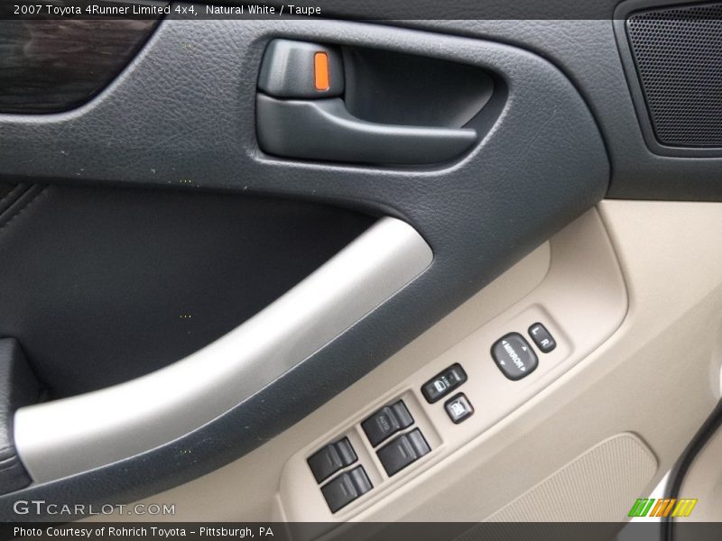 Natural White / Taupe 2007 Toyota 4Runner Limited 4x4
