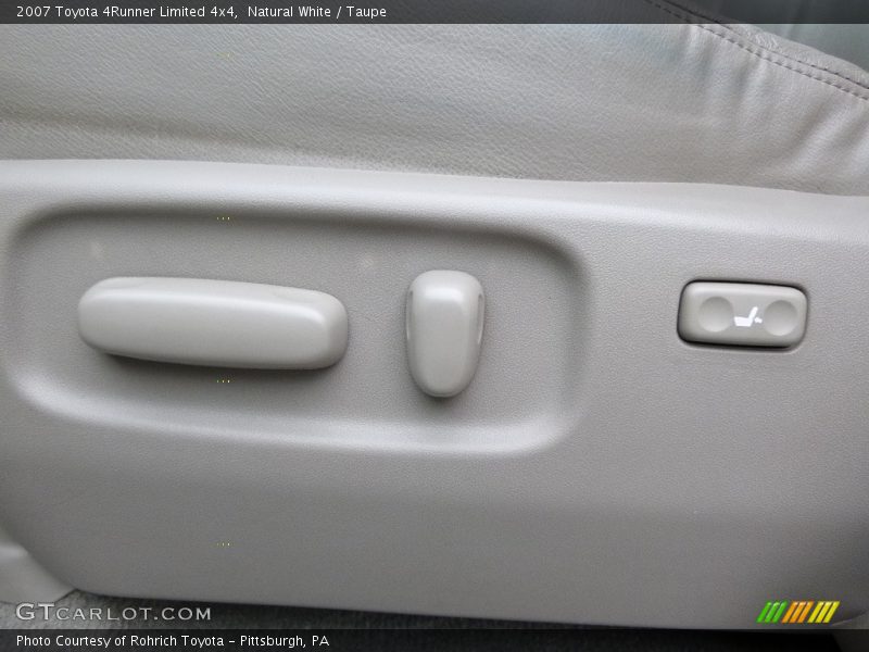 Natural White / Taupe 2007 Toyota 4Runner Limited 4x4