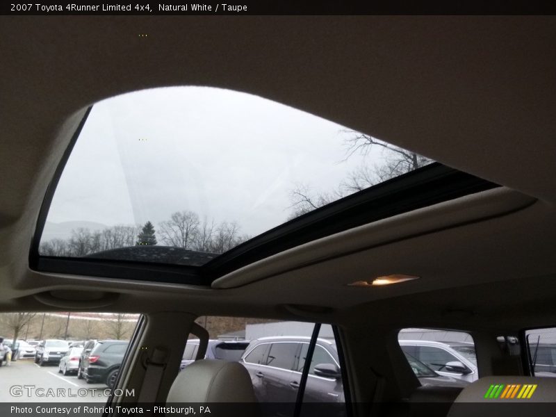 Natural White / Taupe 2007 Toyota 4Runner Limited 4x4