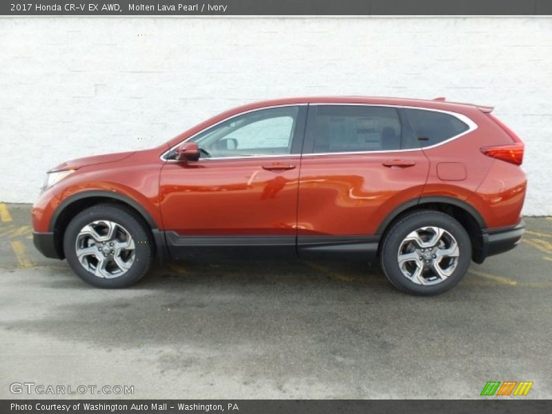  2017 CR-V EX AWD Molten Lava Pearl