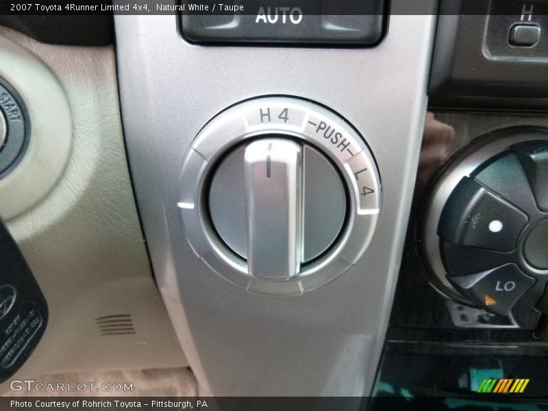Natural White / Taupe 2007 Toyota 4Runner Limited 4x4