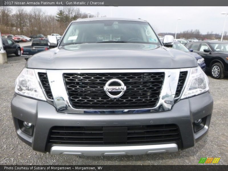 Gun Metallic / Charcoal 2017 Nissan Armada Platinum 4x4