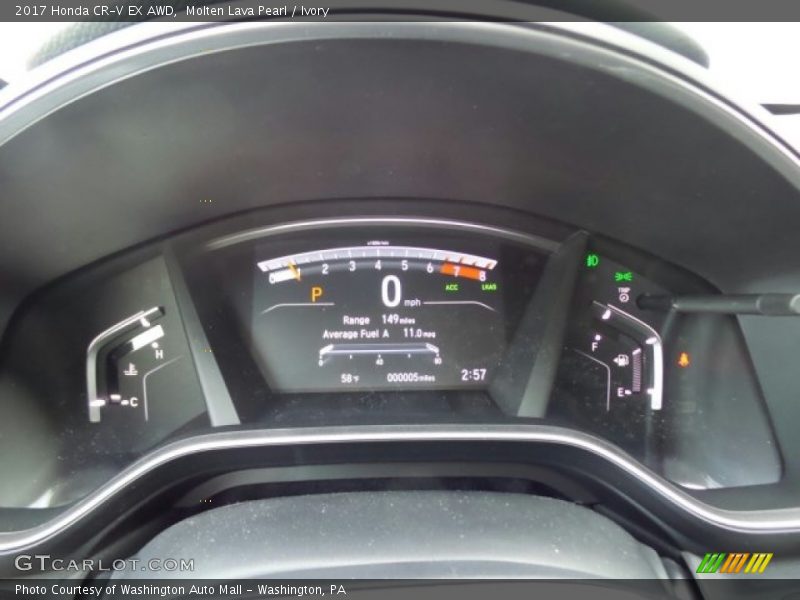 2017 CR-V EX AWD EX AWD Gauges