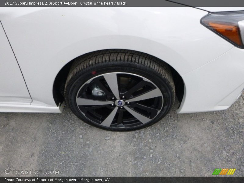 Crystal White Pearl / Black 2017 Subaru Impreza 2.0i Sport 4-Door