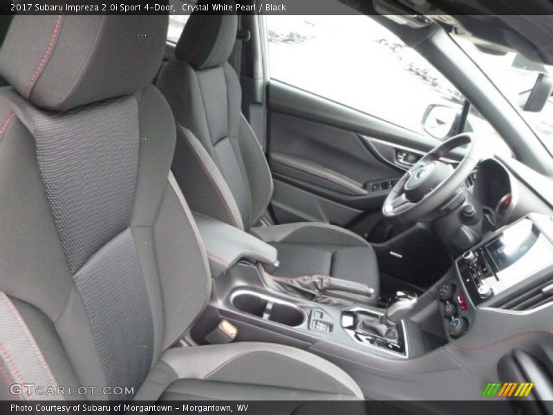 Crystal White Pearl / Black 2017 Subaru Impreza 2.0i Sport 4-Door