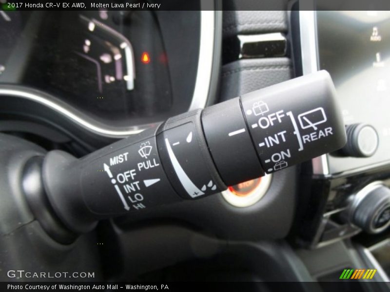 Controls of 2017 CR-V EX AWD