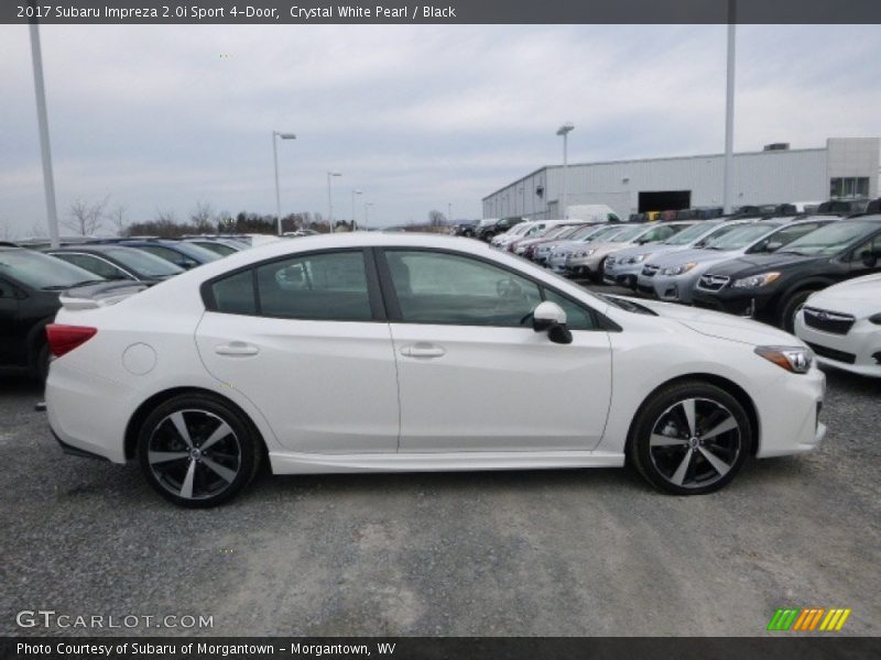 Crystal White Pearl / Black 2017 Subaru Impreza 2.0i Sport 4-Door