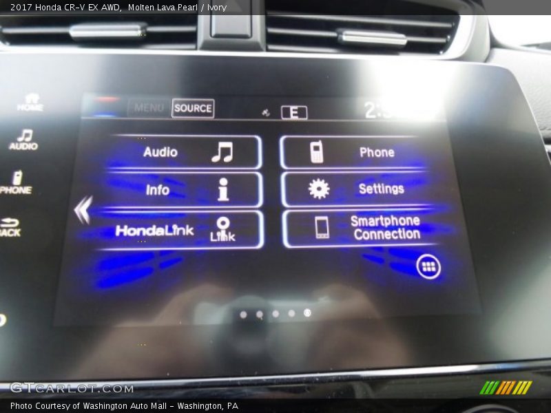 Controls of 2017 CR-V EX AWD