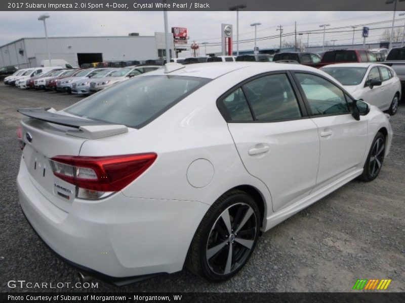 Crystal White Pearl / Black 2017 Subaru Impreza 2.0i Sport 4-Door