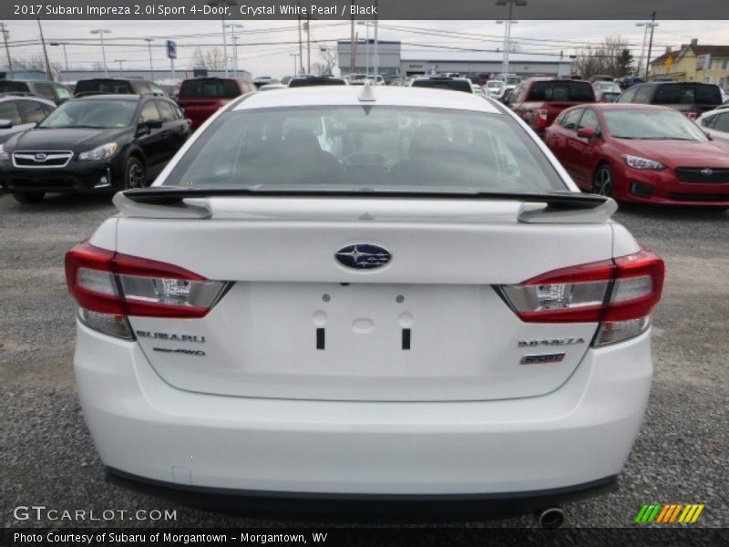 Crystal White Pearl / Black 2017 Subaru Impreza 2.0i Sport 4-Door