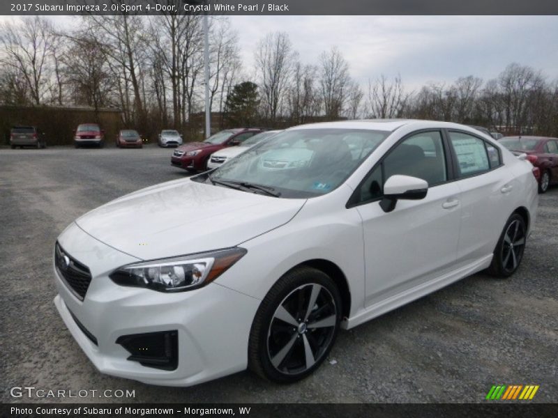 Crystal White Pearl / Black 2017 Subaru Impreza 2.0i Sport 4-Door